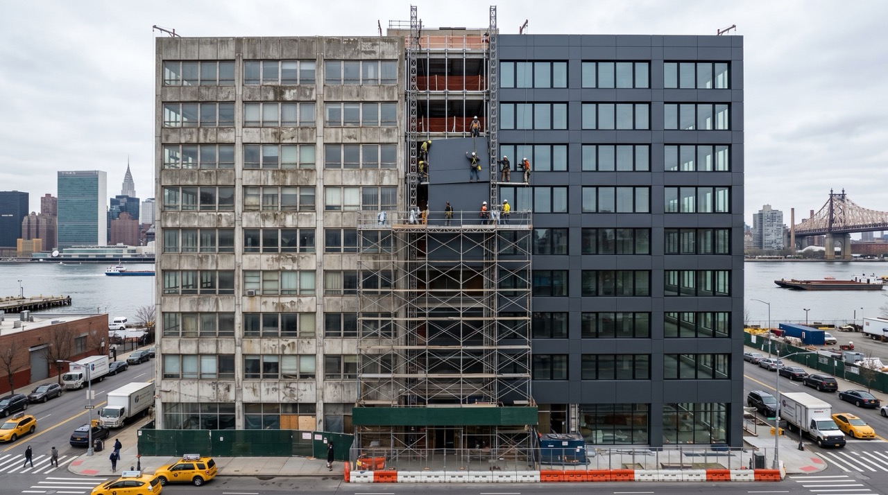 Facade Re-Cladding Hero